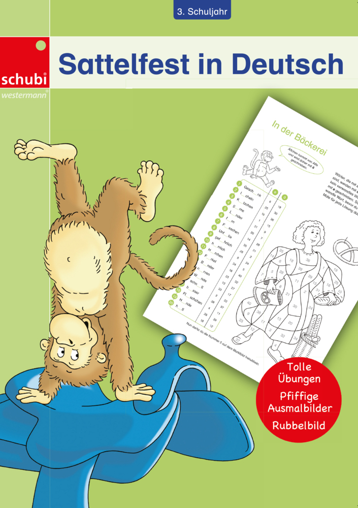 Sattelfest in Deutsch, 3. Schuljahr main product photo