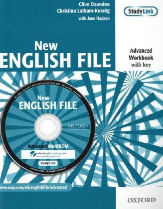 New English File: Advanced: Workbook with MultiROM Pack