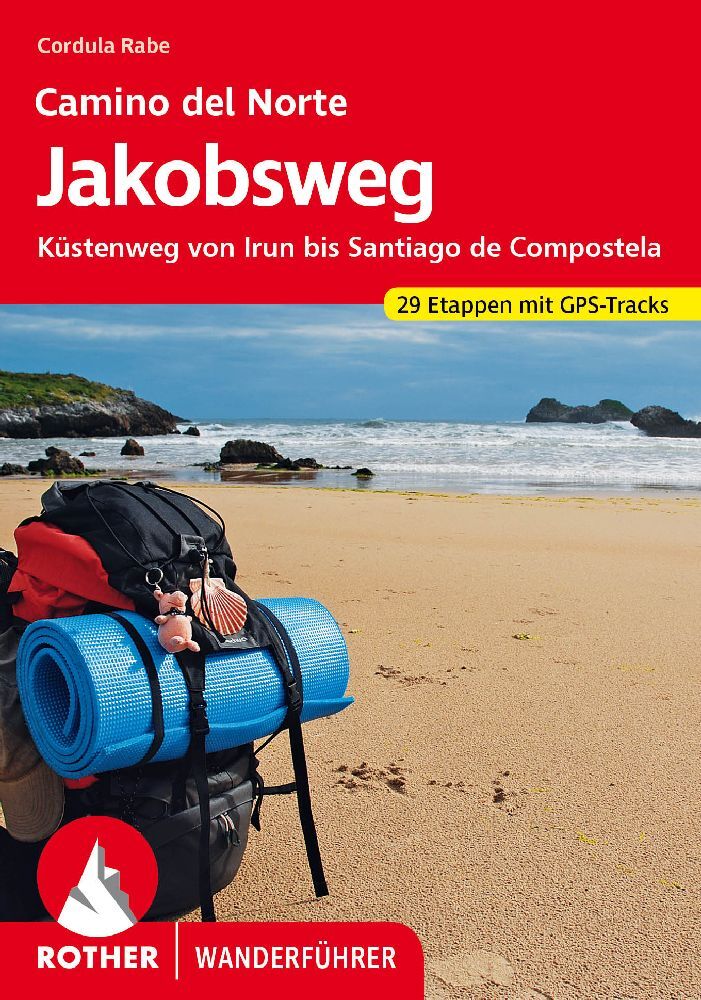 Rother Wanderführer Jakobsweg Camino del Norte main product photo