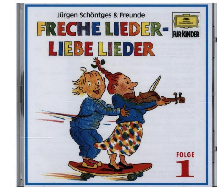 Freche Lieder - Liebe Lieder. Folge.1, 1 Audio-CD main product photo