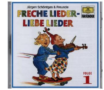 Freche Lieder - Liebe Lieder. Folge.1, 1 Audio-CD