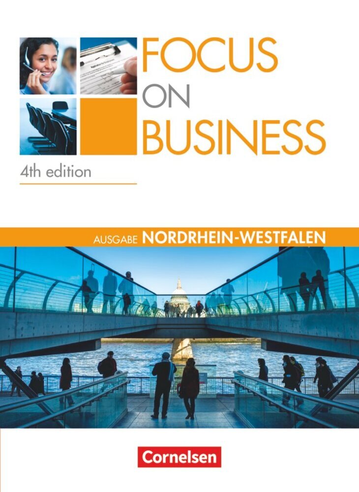 Focus on Business - Englisch für berufliche Schulen - 4th Edition - Nordrhein-Westfalen - B1/B2 main product photo