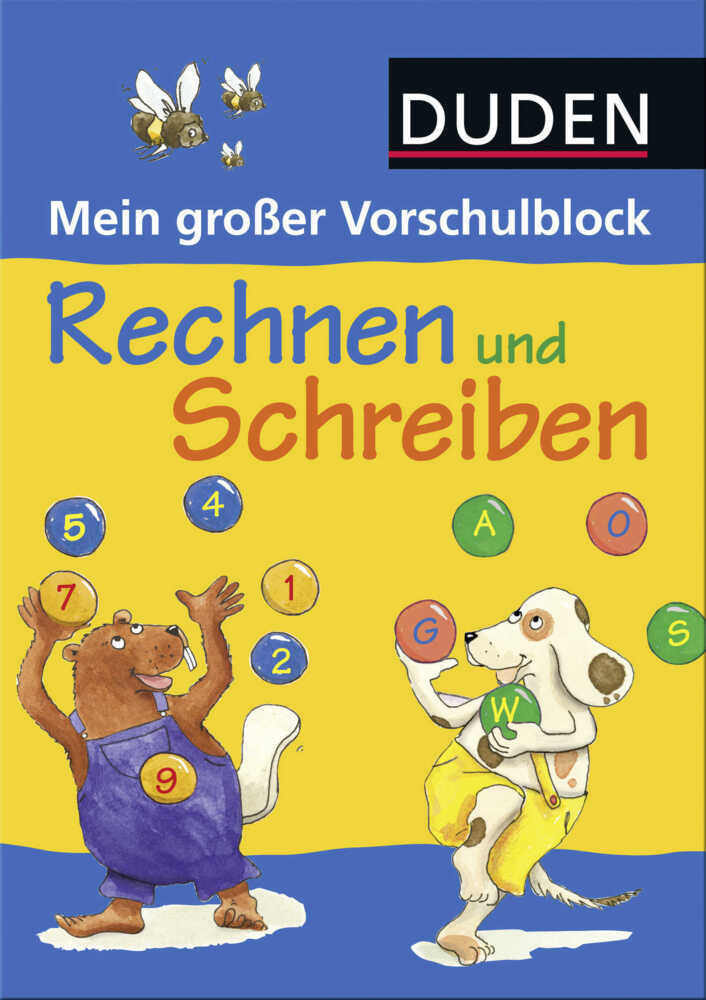 Duden: Mein großer Vorschulblock - Rechnen und Schreiben main product photo