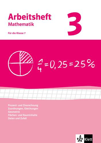 Prozent- und Zinsrechnung, Zuordnungen, Gleichungen, Geometrie, Daten und Zufall. Ausgabe ab 2009 main product photo