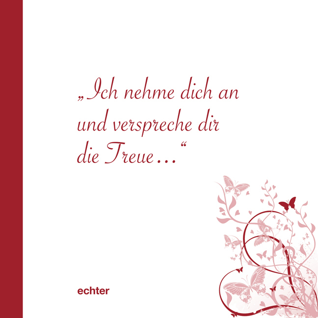 Ich nehme dich an und verspreche dir die Treue main product photo