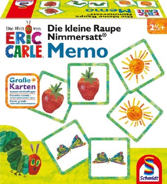 Die kleine Raupe Nimmersatt, Memo (Kinderspiel)