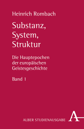 Substanz, System, Struktur. Bd.1