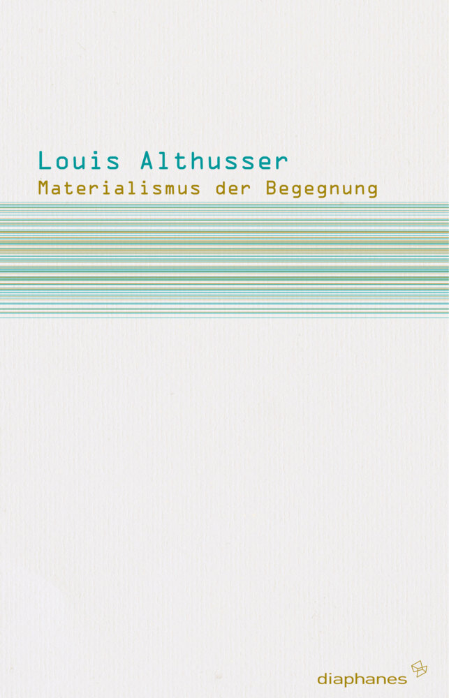 Materialismus der Begegnung main product photo