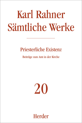 Karl Rahner Sämtliche Werke