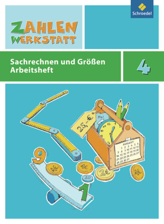 4. Schuljahr, Sachrechnen und Größen, Arbeitsheft main product photo