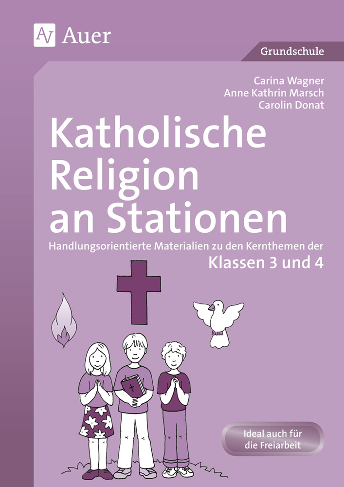 Katholische Religion an Stationen, Klassen 3/4 main product photo