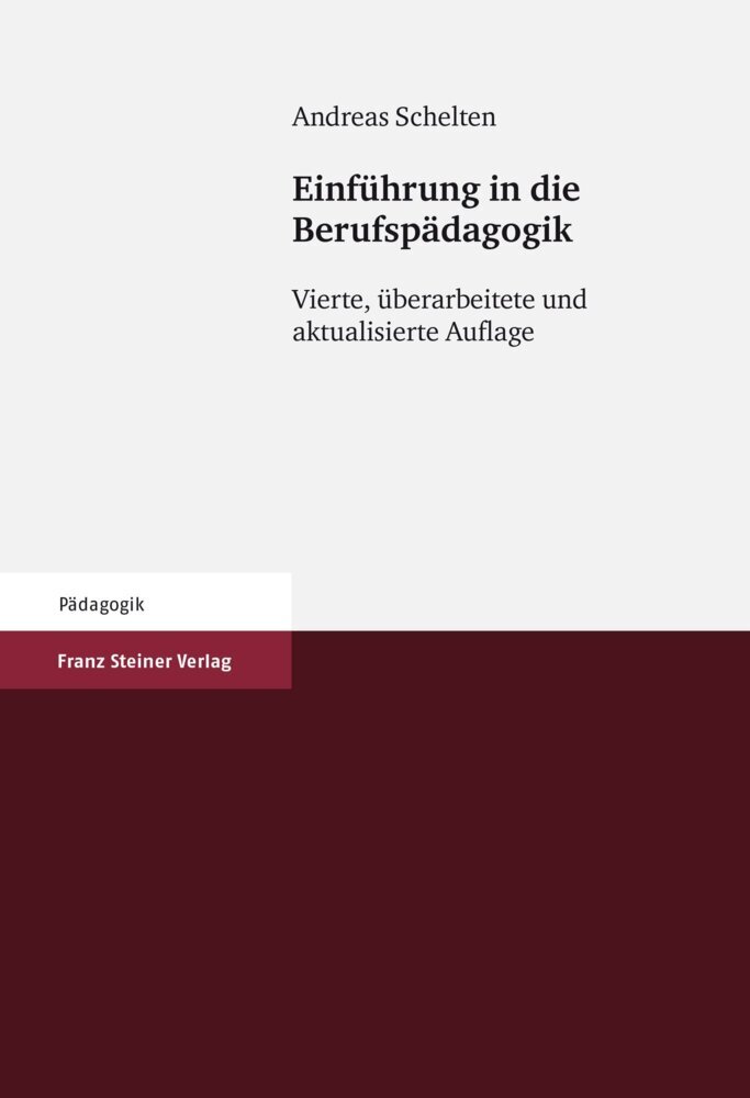 Einführung in die Berufspädagogik main product photo