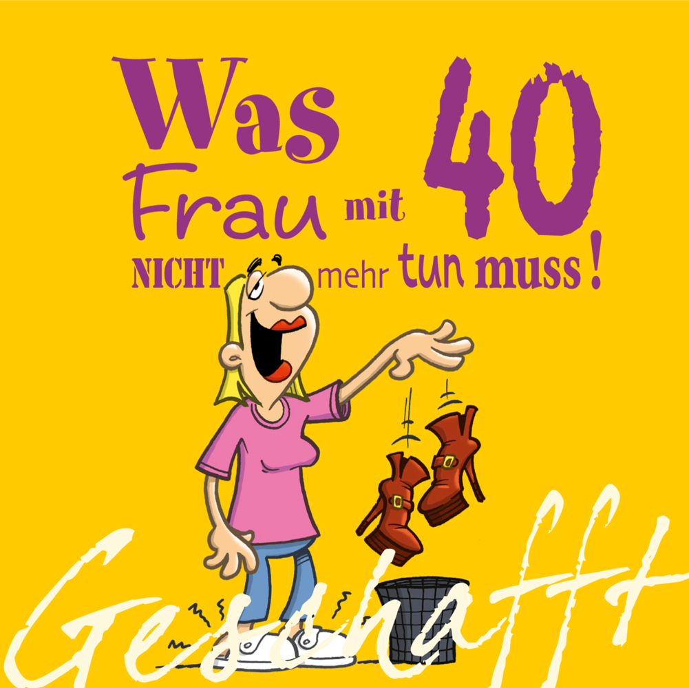 Geschafft: Was Frau mit 40 nicht mehr tun muss! main product photo