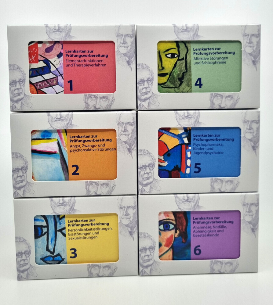 Heilpraktiker Psychotherapie - 1200 Lernkarten - Teil 1-6 main product photo