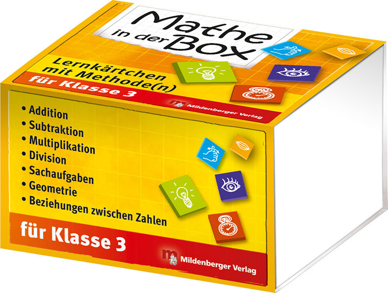 Lernkärtchen mit Methode(n) für Klasse 3 main product photo