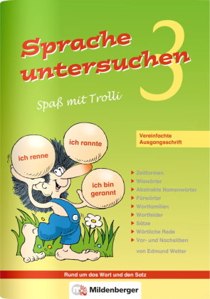 Sprache untersuchen - Spaß mit Trolli 3, Vereinfachte Ausgangsschrift