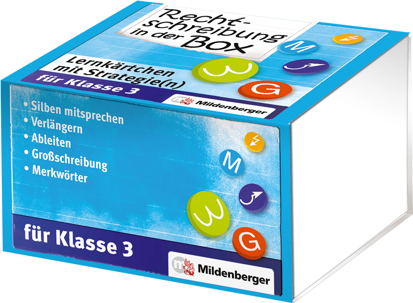 Rechtschreibung in der Box - Lernkärtchen mit Strategie(n) Klasse 3 main product photo