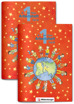 ABC der Tiere 1 - Arbeitshefte Teil A und B · Erstausgabe, m. 1 CD-ROM, m. 1 Beilage. Tl.A+B