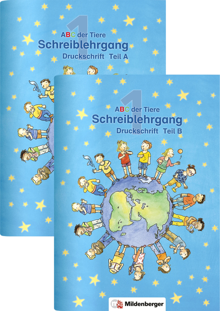 ABC der Tiere 1 - Schreiblehrgang · Erstausgabe. Tl.A+B main product photo