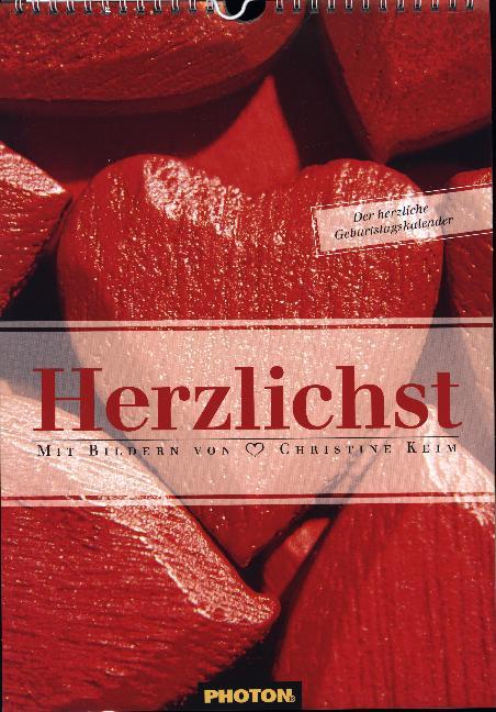 Herzlichst, Geburtstagskalender main product photo