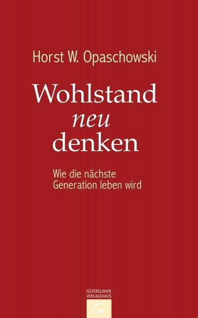 Wohlstand neu denken main product photo