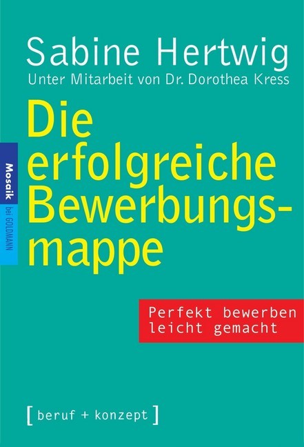 Die erfolgreiche Bewerbungsmappe main product photo