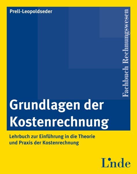 Grundlagen der Kostenrechnung main product photo