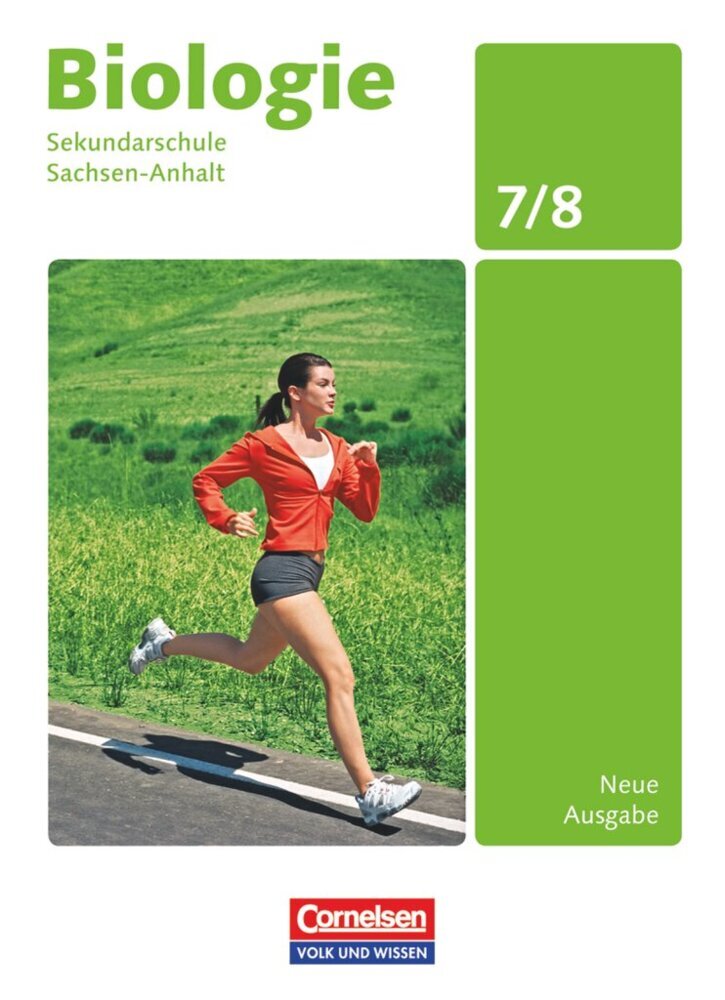 Biologie - Ausgabe Volk und Wissen - Sekundarschule Sachsen-Anhalt - Neue Ausgabe - 7./8. Schuljahr main product photo