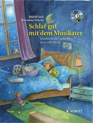 Schlaf gut mit dem Musikater, m. Audio-CD