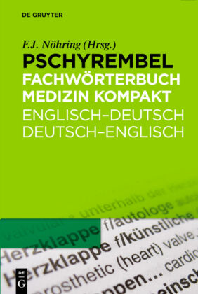 Pschyrembel Fachwörterbuch Medizin kompakt