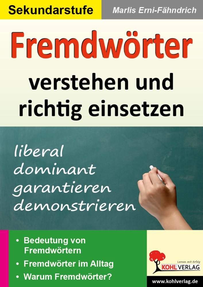 Fremdwörter verstehen und richtig einsetzen main product photo