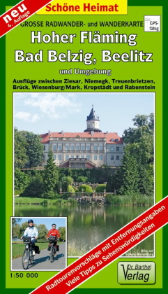 Doktor Barthel Karte Hoher Fläming, Bad Belzig, Beelitz und Umgebung