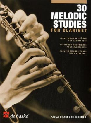 30 melodische Etüden für Klarinette. 30 Melodic Studies for Clarinet main product photo