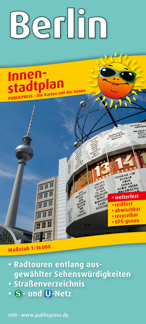 PublicPress Innenstadtplan Berlin main product photo