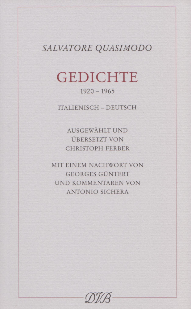 Gedichte 1920-1965 main product photo