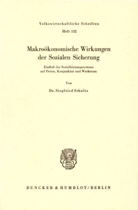 Makroökonomische Wirkungen der Sozialen Sicherung.