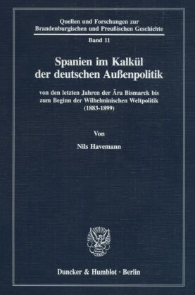 Spanien im Kalkül der deutschen Außenpolitik