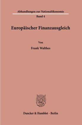 Europäischer Finanzausgleich.
