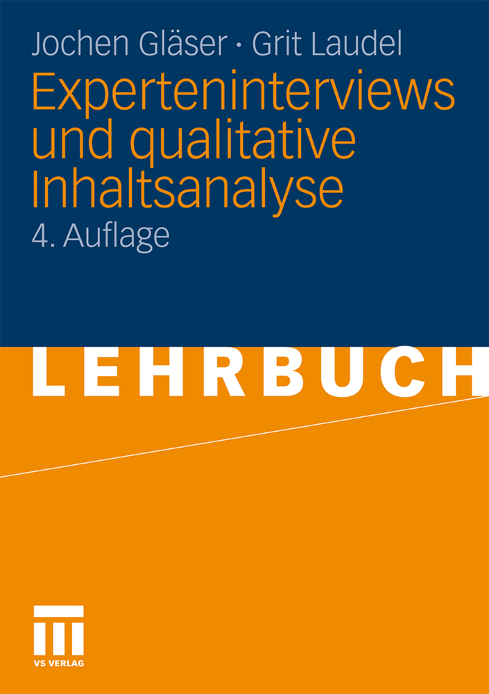Experteninterviews und qualitative Inhaltsanalyse main product photo