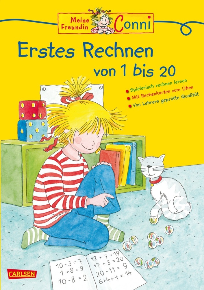 Conni Gelbe Reihe (Beschäftigungsbuch): Conni Erstes Rechnen main product photo