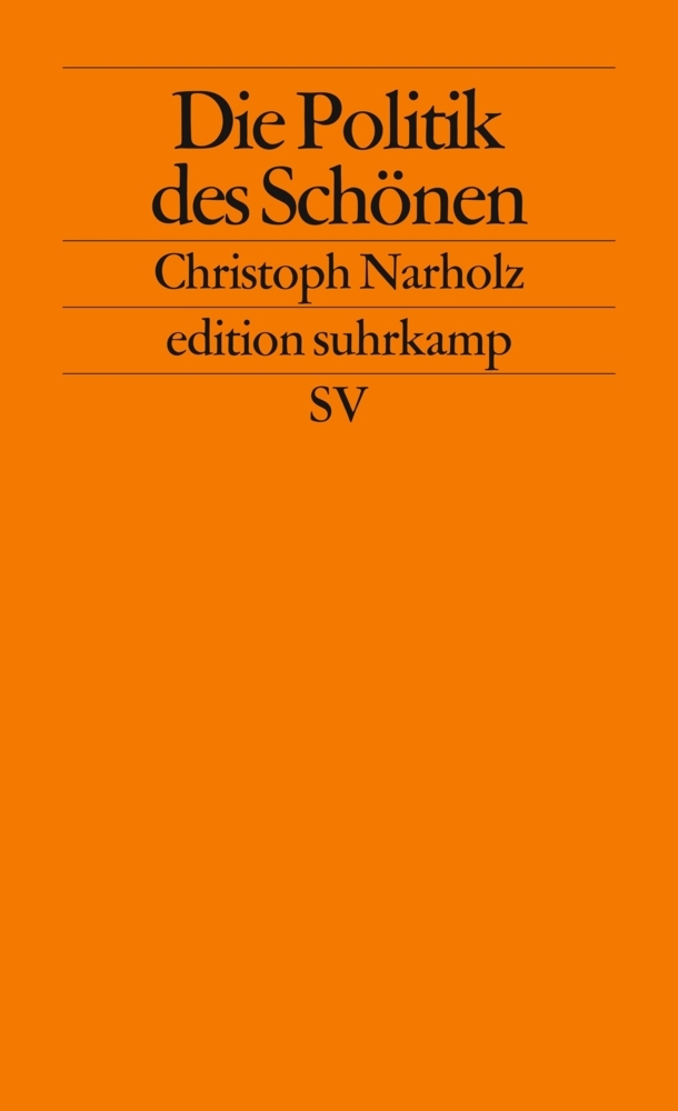 Die Politik des Schönen main product photo