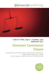 Dormant Commerce Clause