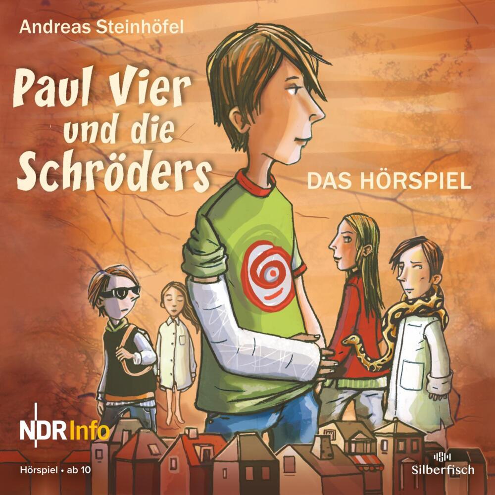 Paul Vier und die Schröders - Das Hörspiel, 1 Audio-CD main product photo