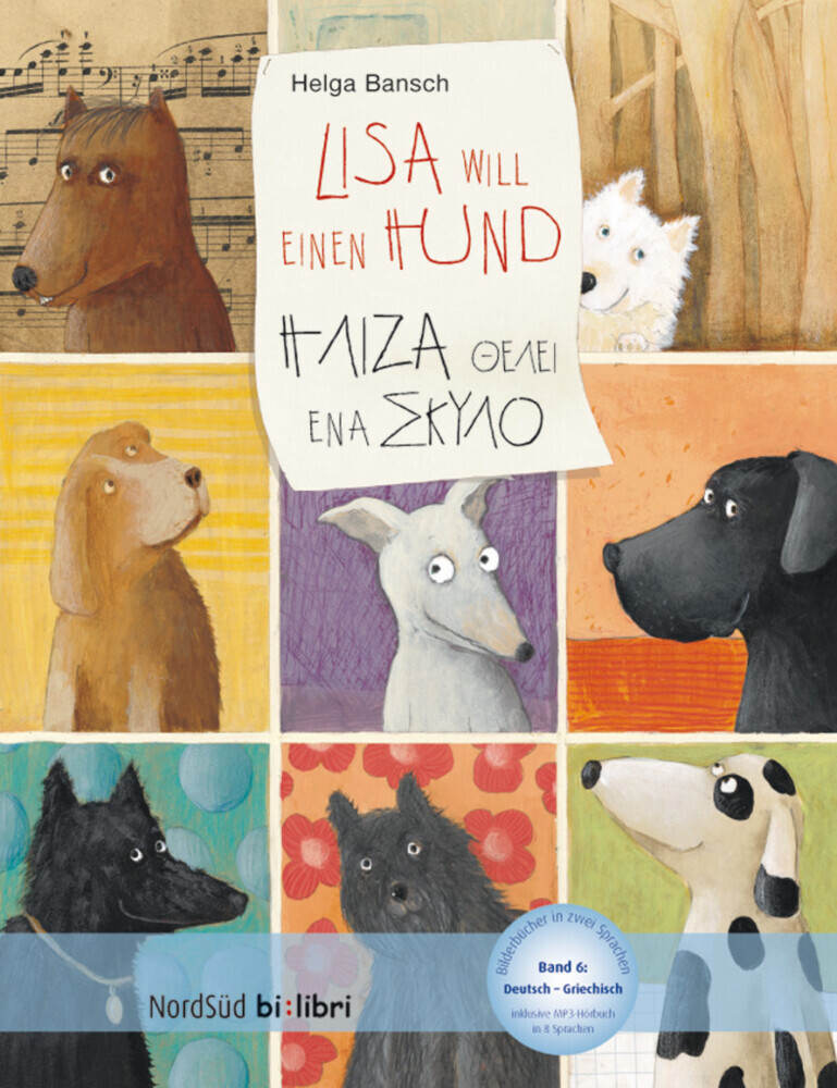 Lisa will einen Hund (Deutsch-Griechisch) main product photo