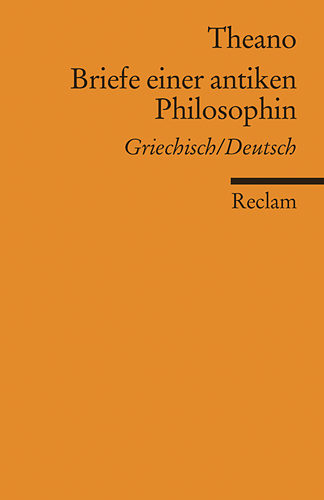 Briefe einer antiken Philosophin. Griechisch/Deutsch main product photo