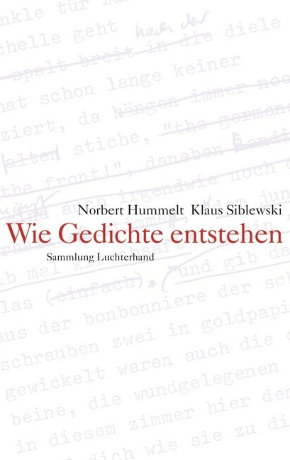 Wie Gedichte entstehen main product photo