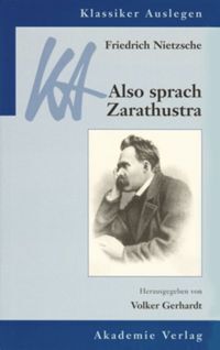 Friedrich Nietzsche: Also sprach Zarathustra main product photo