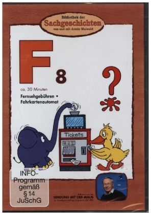 Bibliothek der Sachgeschichten - F8, Fersehgebühren / Fahrkartenautomaten, 1 DVD