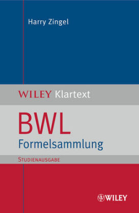 BWL Formelsammlung, Studienausgabe