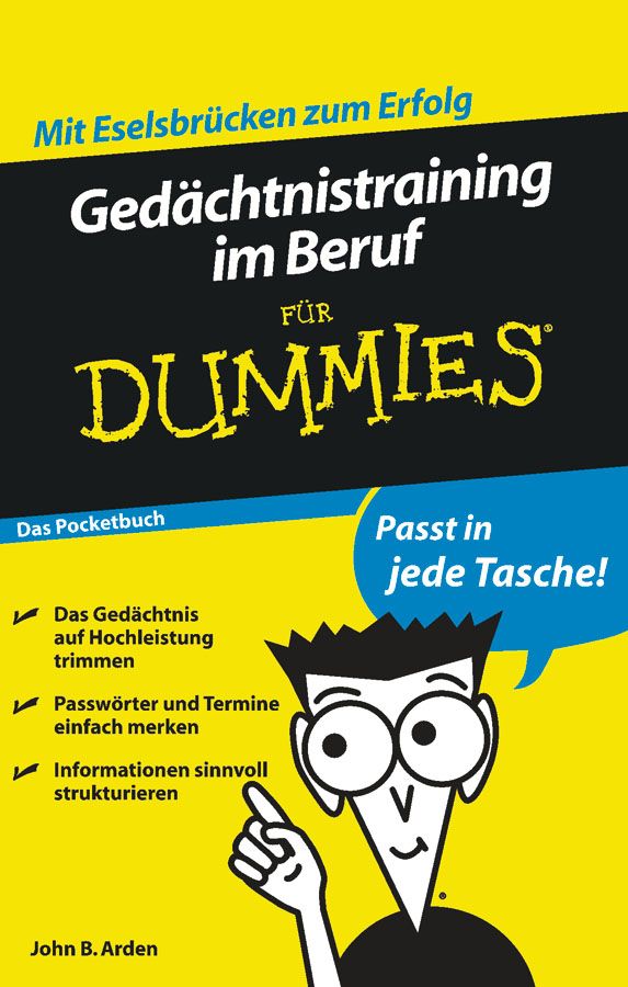 Gedächtnistraining im Beruf für Dummies main product photo
